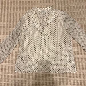 Club Monaco Silk Blouse